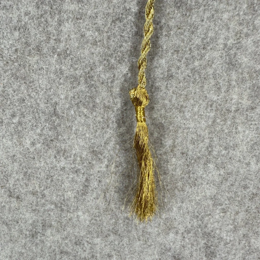 VTG Braided Rope Tassel Belt Womens 110